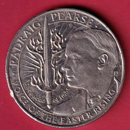 1922 Padraig Pearse Voice of the Easter Rising Irish Free State Silver Medal -  F7941