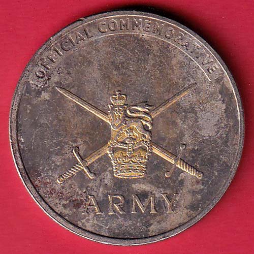 OFFICIAL COMMERATIVE ARMY WORLD WAR II HONOURING THE BRITISH ARMY - F7943 - Image 2