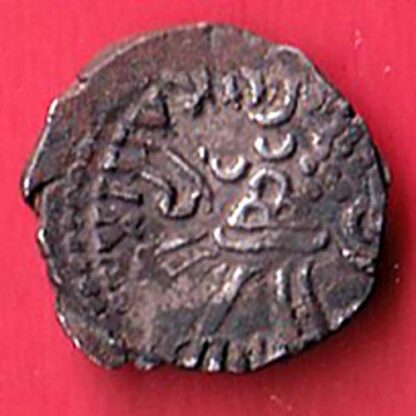 ANCIENT INDIA KSHATRAP DYNASTY KINGS PORTRAIT RARE SILVER Beautiful Coin  -  F7946 - Image 2