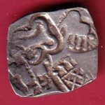 “rare” Ancient Punch Marked Coinage from Godavari Valley Vidarbha Region – FC5922