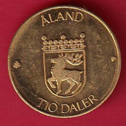 Finland 10 Markkaa Aland 1991 tio deler tio mark– FC5633