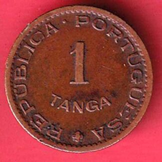 Portuguese india 1952 one tanga copper coin – FC5735