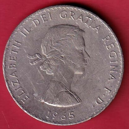 United Kingdom 5 shillings, 1965 Winston Churchill Memorial – FC5736