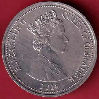 ww1- land one crown elizabeth ii queen of gibraltar 2018-  FC5764
