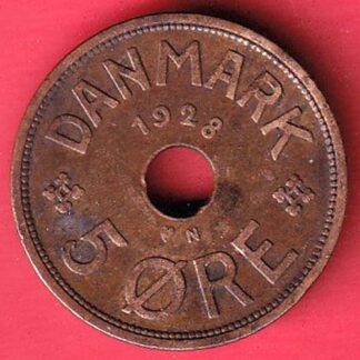 5 Øre - Christian X konge af danmark – FC5800