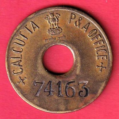 Token : CALCUTTA P&A OFFICE 74163 -FC5805