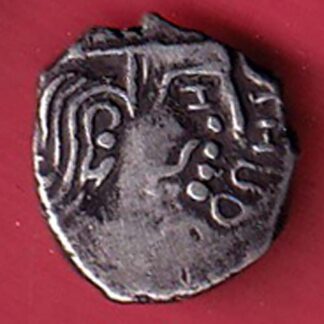 ANCIENT INDIA GUPTA DYNASTY KUMAR GUPTA KINGS PORTRAIT RARE SILVER BEUTIFUL COIN– FC5857
