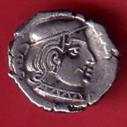 ANCIENT INDIA KSHATRAP DYNASTY KINGS PORTRAIT RARE SILVER Beautiful Coin– F8094