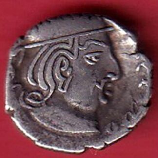 ANCIENT INDIA KSHATRAP DYNASTY KINGS PORTRAIT RARE SILVER Beautiful Coin – FC5958