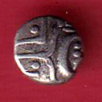 TRAVANCORE STATE RAJARAM VERMA IV SILVER CHUKRAM COIN – F7984