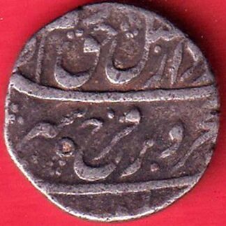 MUGHALS AURANGZEB BARELI MINT ONE RUPEE– F8055