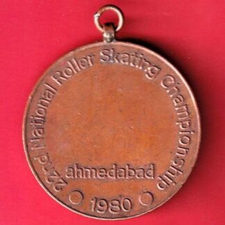 MEDAL: 22ND NATIONAL ROLLER SKATING CHAMPIONSHIP 1980 AHMEDABAD – FC5942