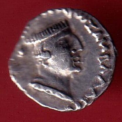 ANCIENT INDIA NAHAPAN DYNESTY KINGS PORTRAIT SILVER COIN– FC5949