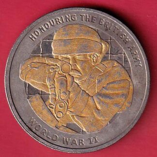 OFFICIAL COMMERATIVE ARMY WORLD WAR II HONOURING THE BRITISH ARMY  – FC5986