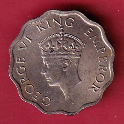 british india 1940 one anna coin – FC5989 - Image 2