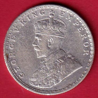 British India 1911 George v one Rupee silver coin– FC6006 - Image 2