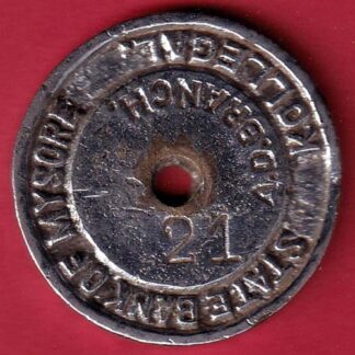 bank token: state bank of mysore kollegal - FC6039