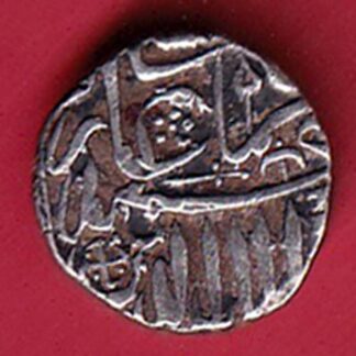 MUGHALS MOHD. AKBAR "SWASTIK MARK" MAHMUDI SILVER COIN - FC6047