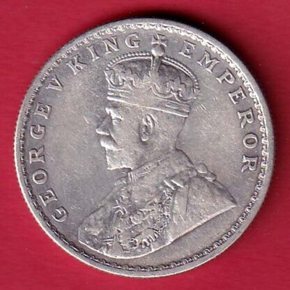 BRITISH INDIA BOMBAY MINT 1922 GEORGE V ONE RUPEE SILVER COIN - FC6051 - Image 2