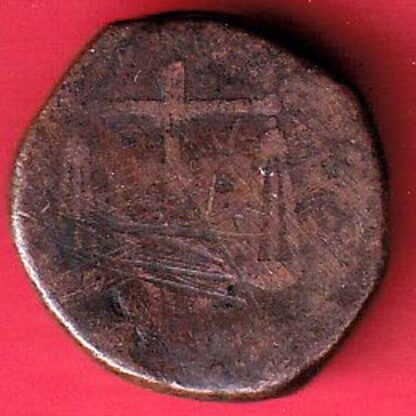 Bombay Presidency Weight – 10.24 gm “EVIC” ONE PICE COPPER COIN – FC6102 - Image 2