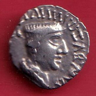 ANCIENT INDIA NAHAPAN DYNESTY KINGS PORTRAIT SILVER COIN – FC6183