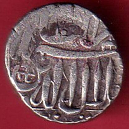 MUGHALS MOHD. AKBAR “SWASTIK MARK” MAHMUDI SILVER COIN –fc6200 - Image 2