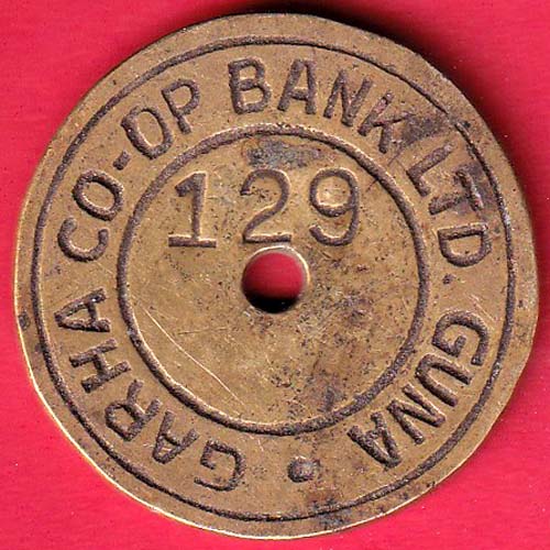 BANK TOKEN: GARHA CO.OP BANK LTD.GUNA – F8252