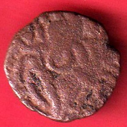 ANCIENT INDIA RAJA RAJ CHOLA CHOLA DYNASTY OCTOPUS MAN COIN  :- F8195 - Image 2