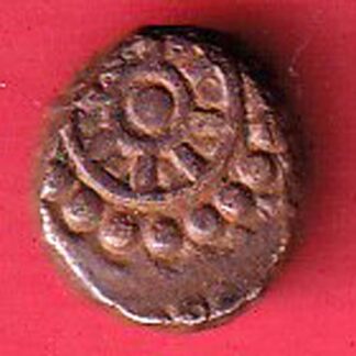 Naga dynasty of Narwar Deva Naga beautiful copper coin :- F8188
