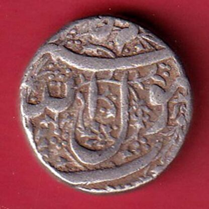 Mughals Jahangir Ahmednagar Mint One Rupee Silver coin - FC6287
