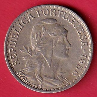 Portugal 1 Escudo 1959 coin- FC6290