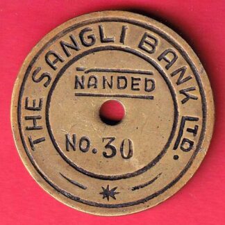 BANK TOKEN: THE SANGLI BANK nanded LTD. NO. 30 - FC6308