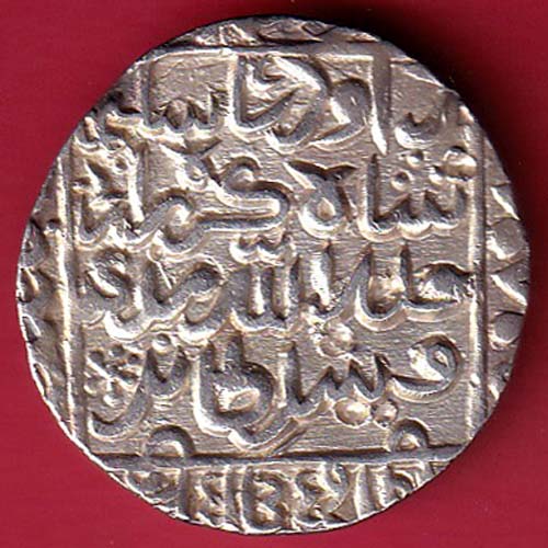 bengal sultan DAUD SHAH KARRANI “TANDA MINT” silver rupee – FC6321 - Image 2