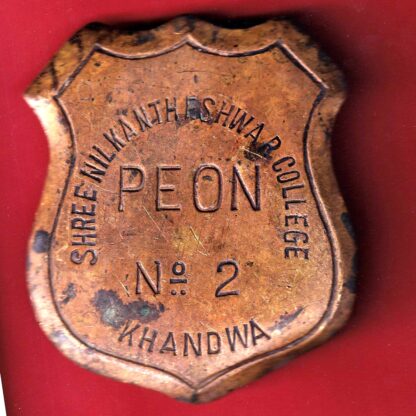 BATCH: SHREE NILKANTHESHWAR COLLEGE PEON NO.2 KHANDWA  – FC6356