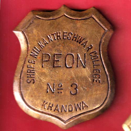 BATCH: SHREE NILKANTHESHWAR COLLEGE PEON NO.3 KHANDWA – FC6360