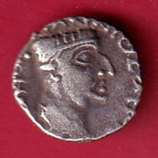 ANCIENT INDIA NAHAPAN DYNESTY KINGS PORTRAIT SILVER COIN– FC6378