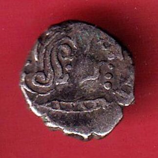 ANCIENT INDIA GUPTA DYNASTY KUMAR GUPTA KINGS PORTRAIT RARE SILVER BEUTIFUL COIN– FC6419