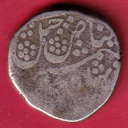 baroda state khande rao one rupee silver coin- f8336 - Image 2