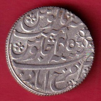  BENGAL PRESIDENCY INO SHAH ALAM II FARRUKHABAD MINT ONE RUPEE SILVER COIN :- f8419