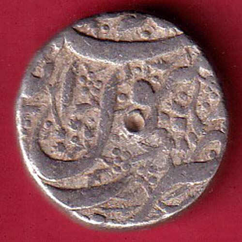 Mughals Jahangir Ahmednagar Mint One Rupee Silver coin :- f8420