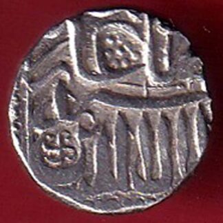 MUGHALS MOHD. AKBAR “SWASTIK MARK” MAHMUDI SILVER COIN– FC6669