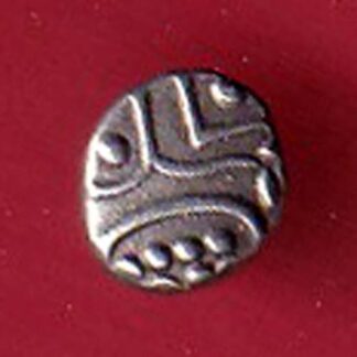 TRAVANCORE STATE RAJARAM VERMA IV SILVER CHUKRAM COIN –f8265