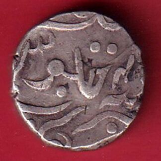 Pratapgadh state Dulep Singh one rupee silver coin –f8266