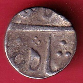 bombay presidency surat mint half rupee silver coin– F8287