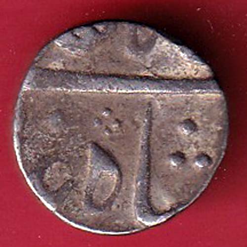 bombay presidency surat mint half rupee silver coin– F8287