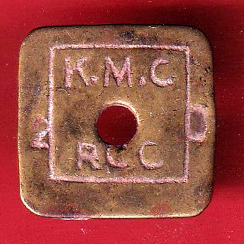 TOKEN: K.M.C R.C.C TOKEN - f8319