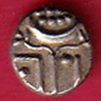 TRAVANCORE STATE RAJARAM VERMA IV SILVER CHUKRAM COIN - FC6483