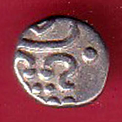 TRAVANCORE STATE RAJARAM VERMA IV SILVER CHUKRAM COIN– FC6537