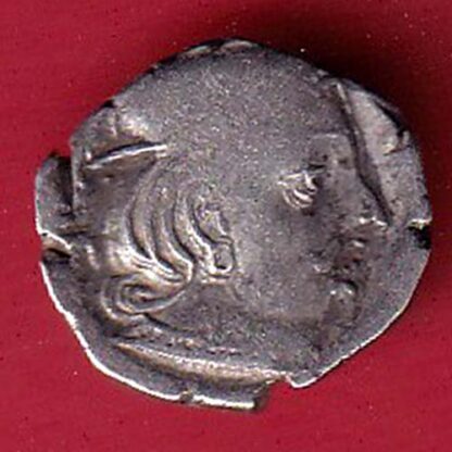 ANCIENT INDIA KSHATRAP DYNASTY KINGS PORTRAIT RARE SILVER Beautiful Coin – FC6590
