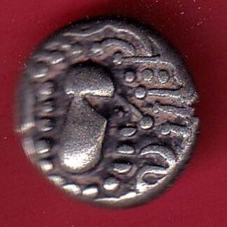 ANCIENT INDIA GADHAYA DYNASTY KING PORTRAIT COIN :- FC6605